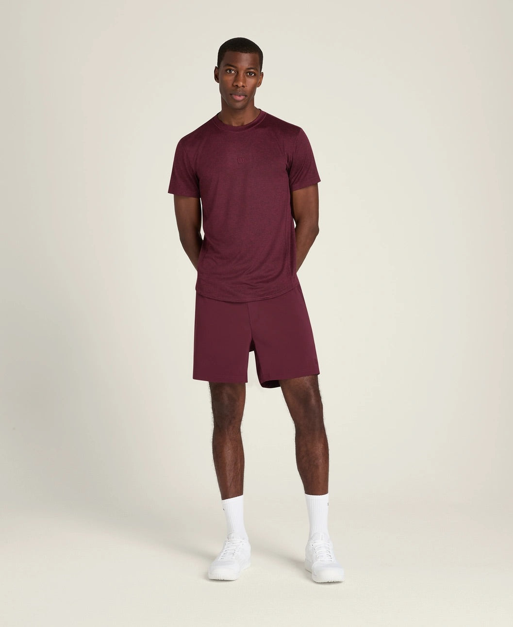 Pantaloncini da uomo Doubleday foderati rossi