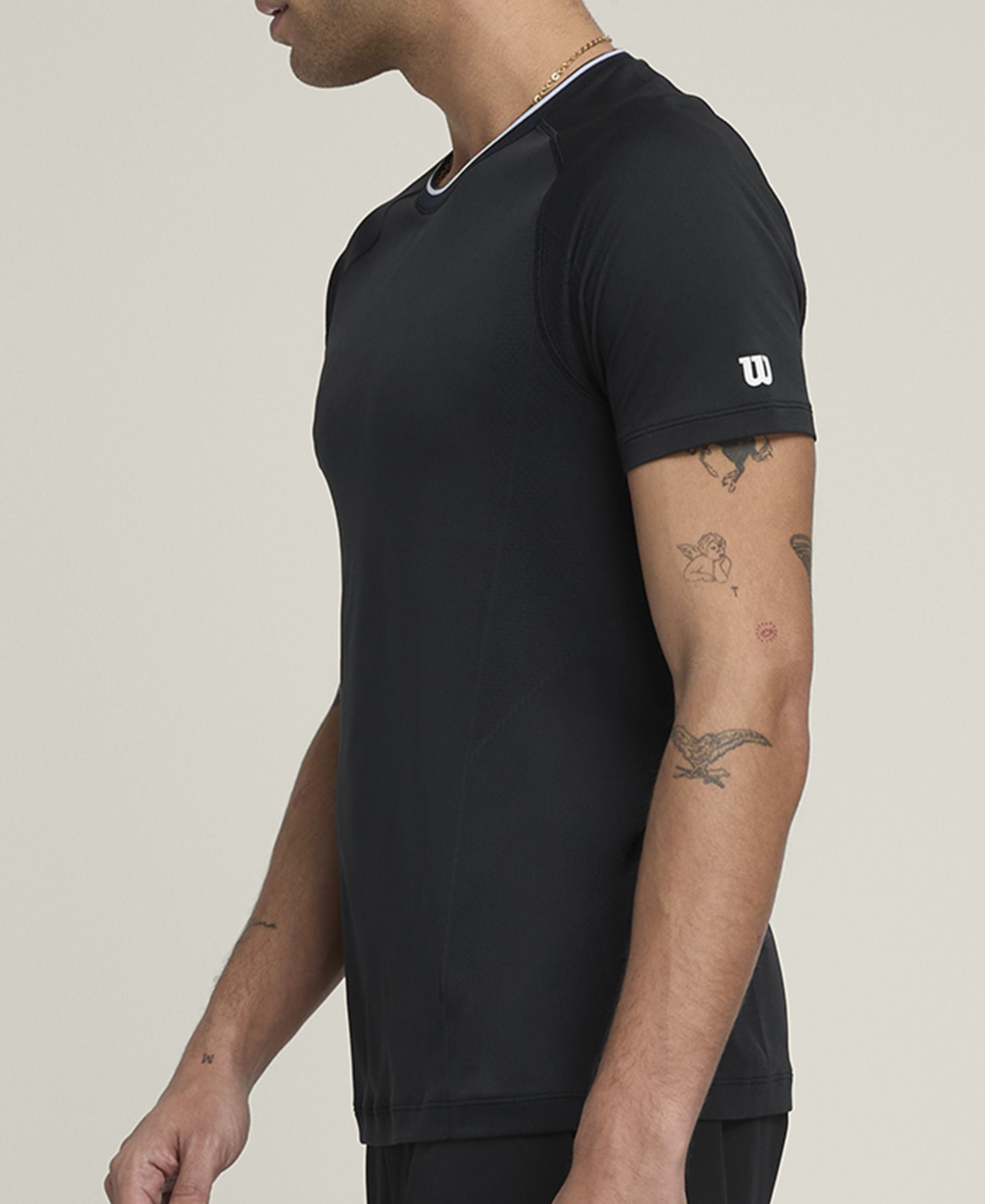 Team Seamless Crew Herren Schwarz
