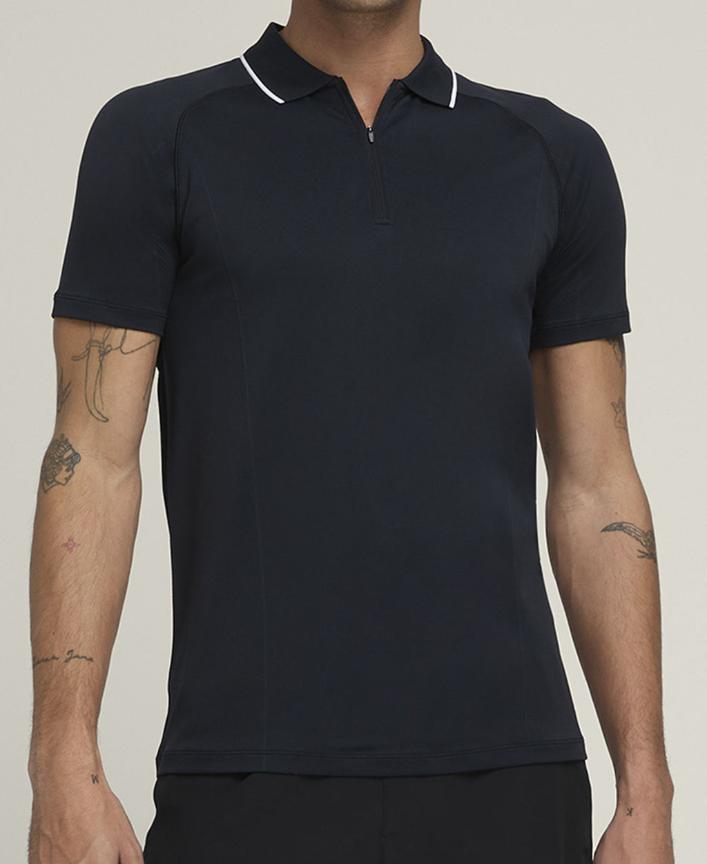 Team Seamless Polo 2.0 Homme Noir