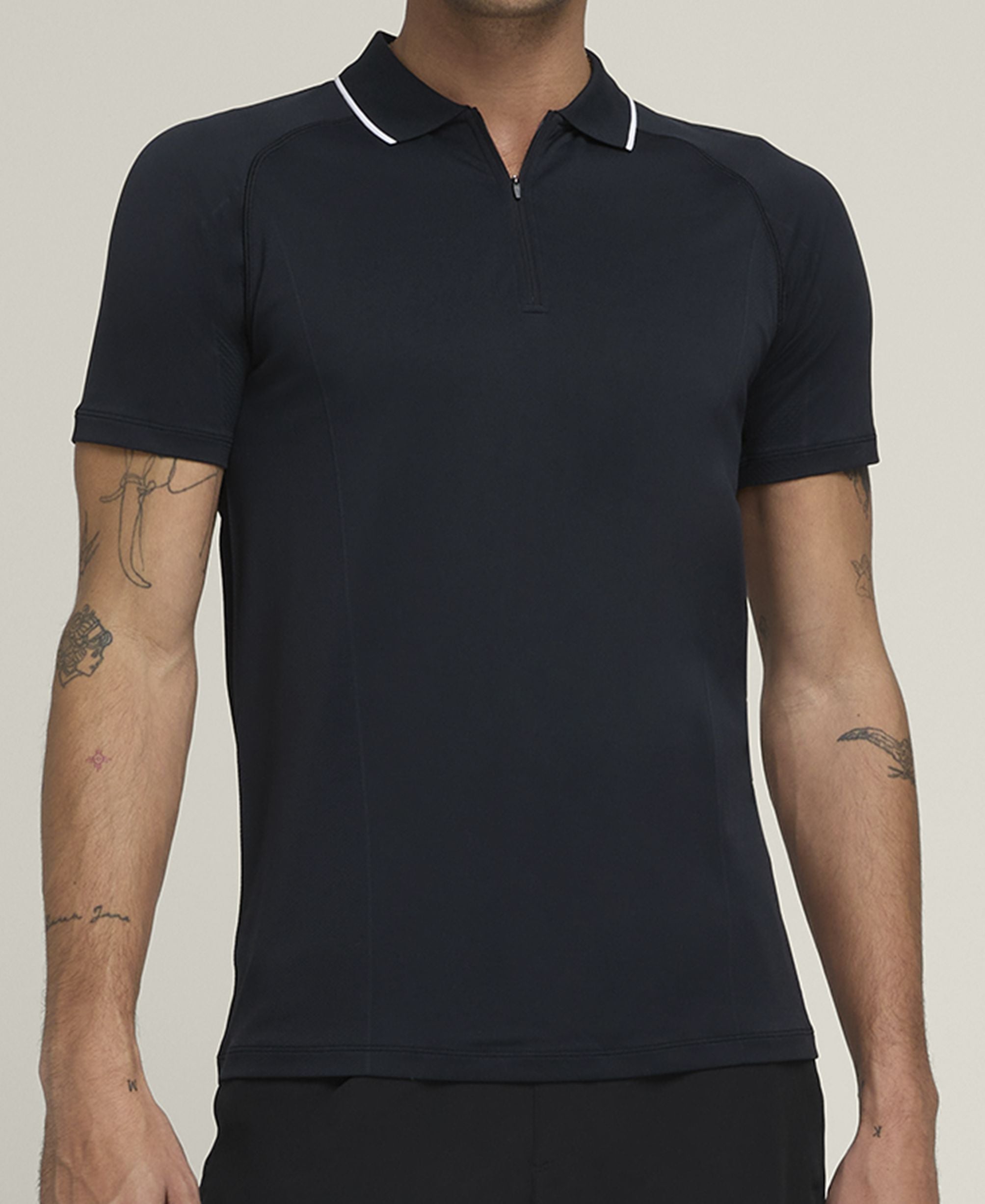 Team Seamless Polo 2.0 Men Black