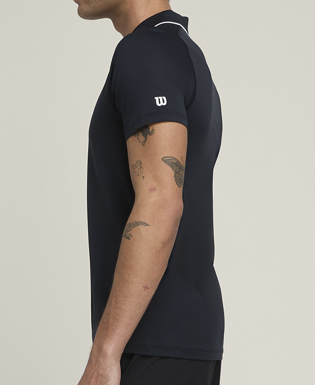 Team Seamless Polo 2.0 Homme Noir
