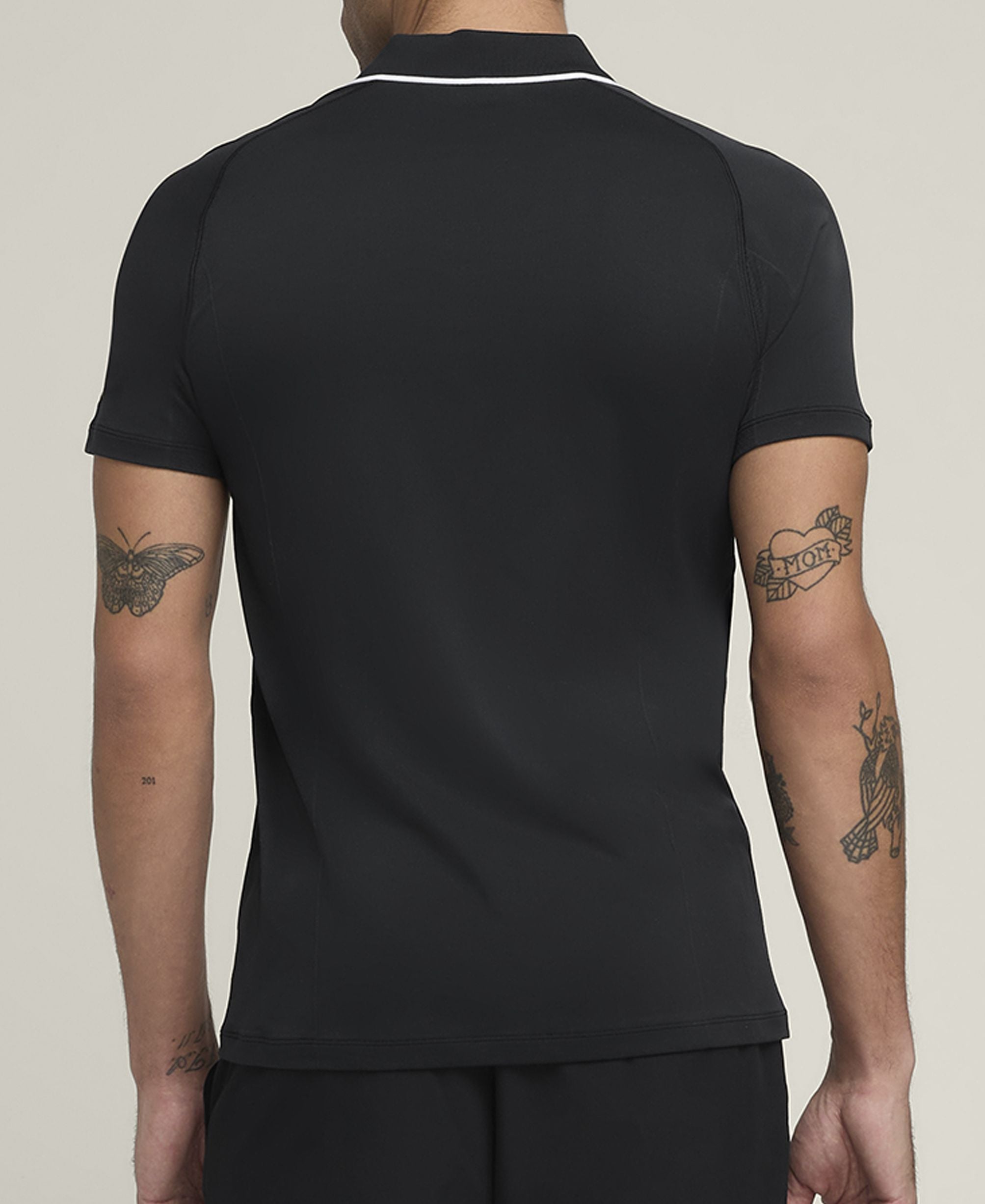 Team Seamless Polo 2.0 Men Black
