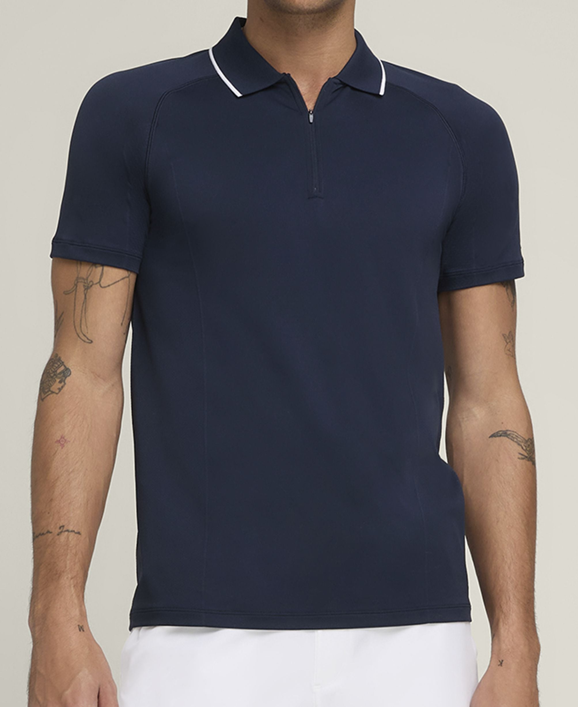 Team Seamless Polo 2.0 Men Navy
