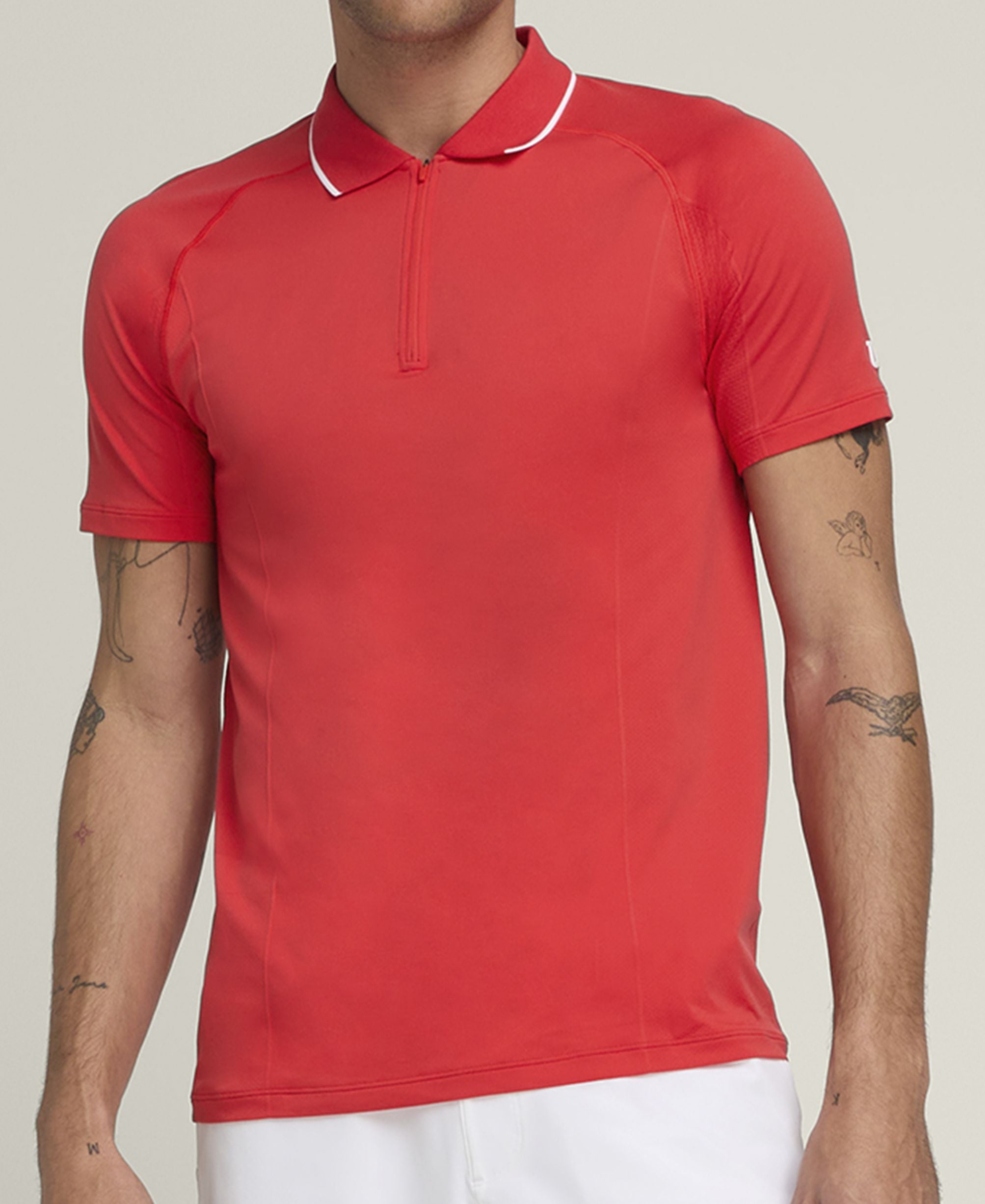 Team Seamless Polo 2.0 Herren Rot