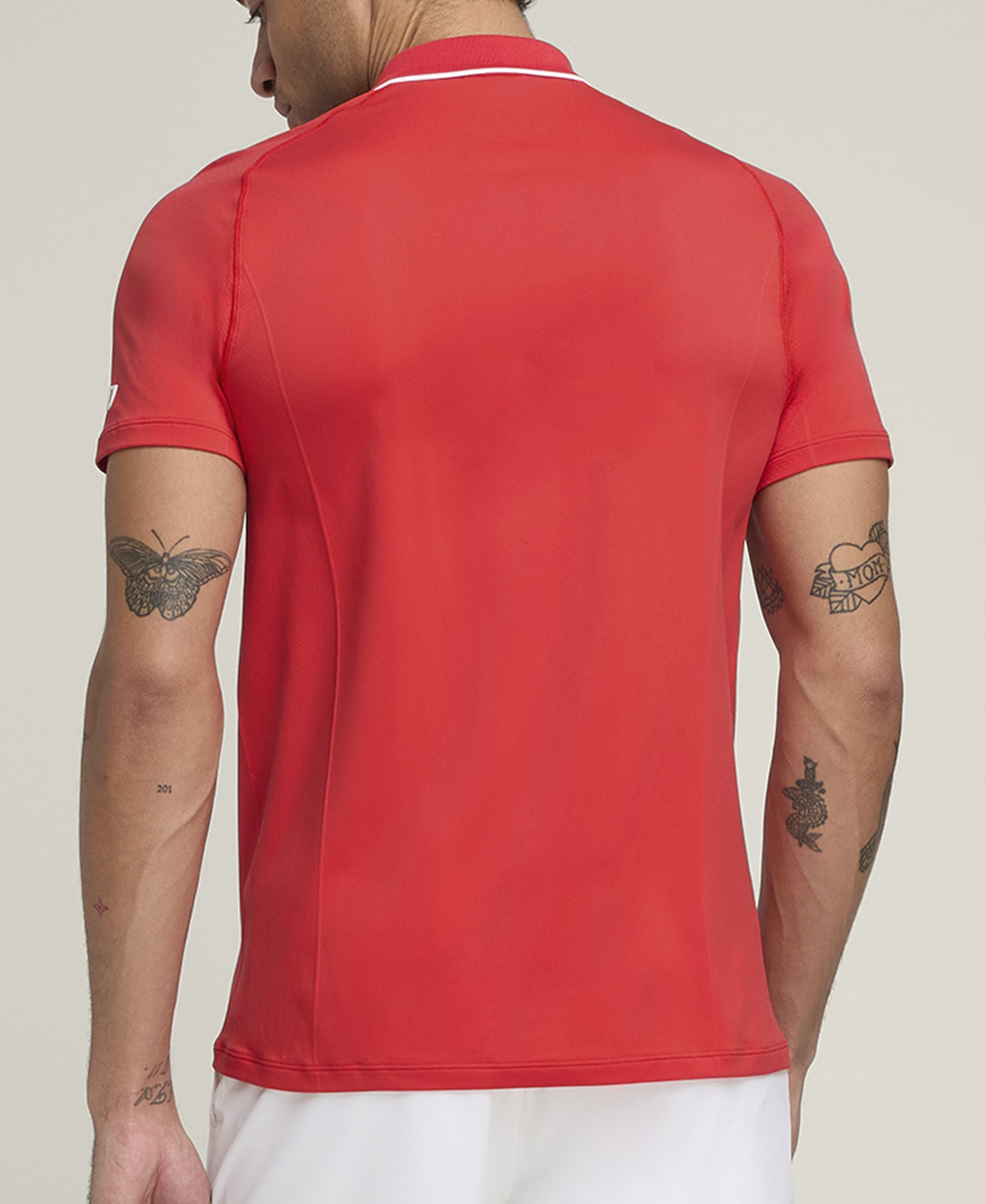 Team Seamless Polo 2.0 Herren Rot