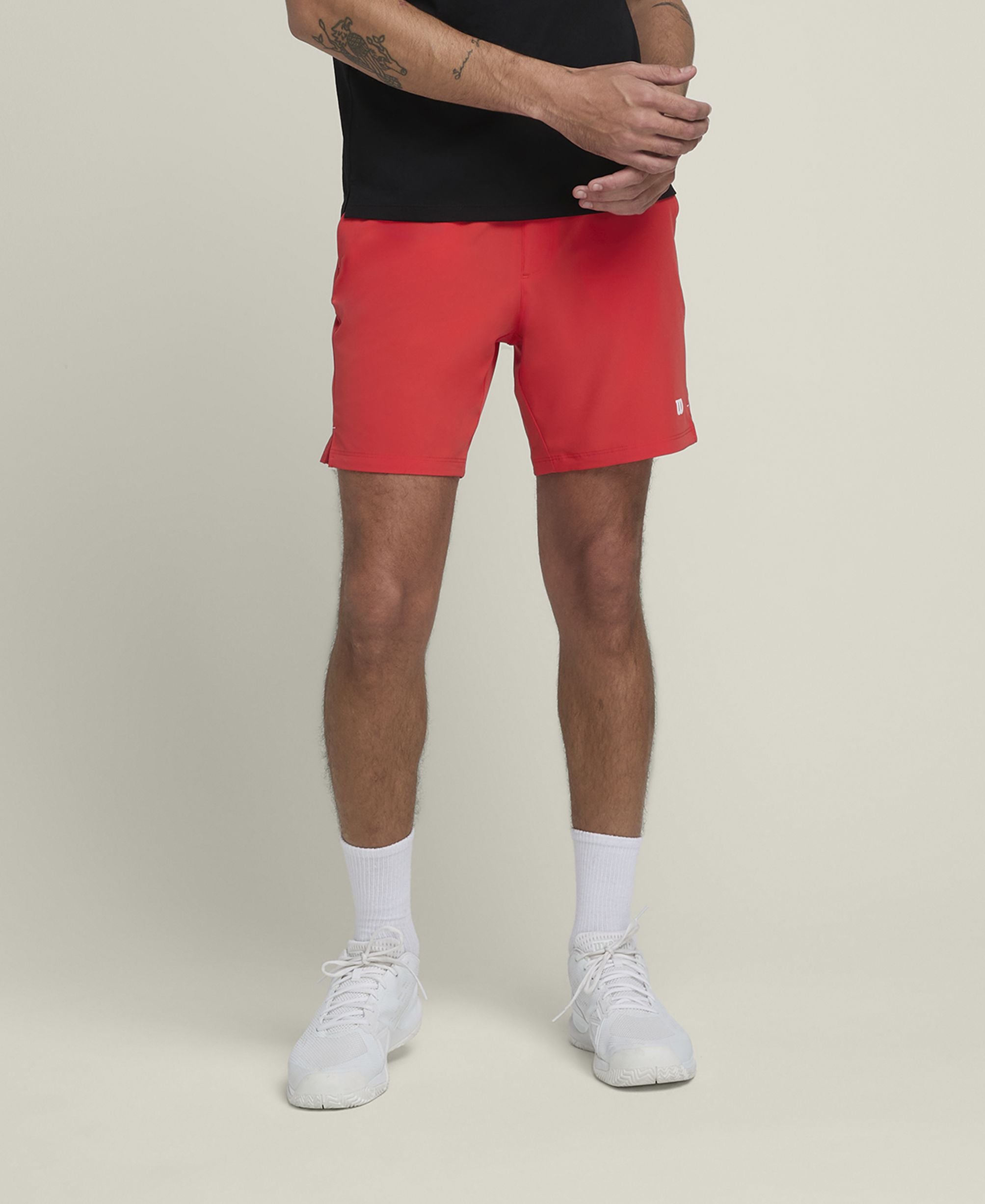 Team Short 7in Herren Rot