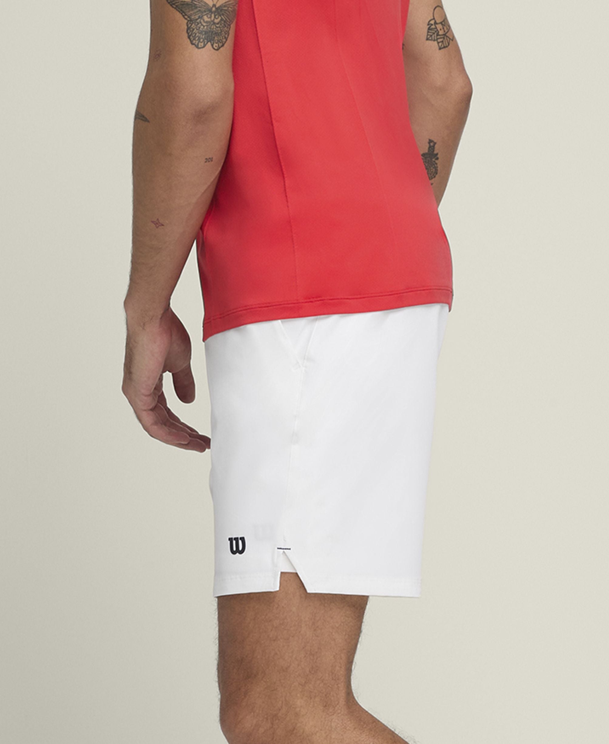 Team Short 7in Uomo Bianco