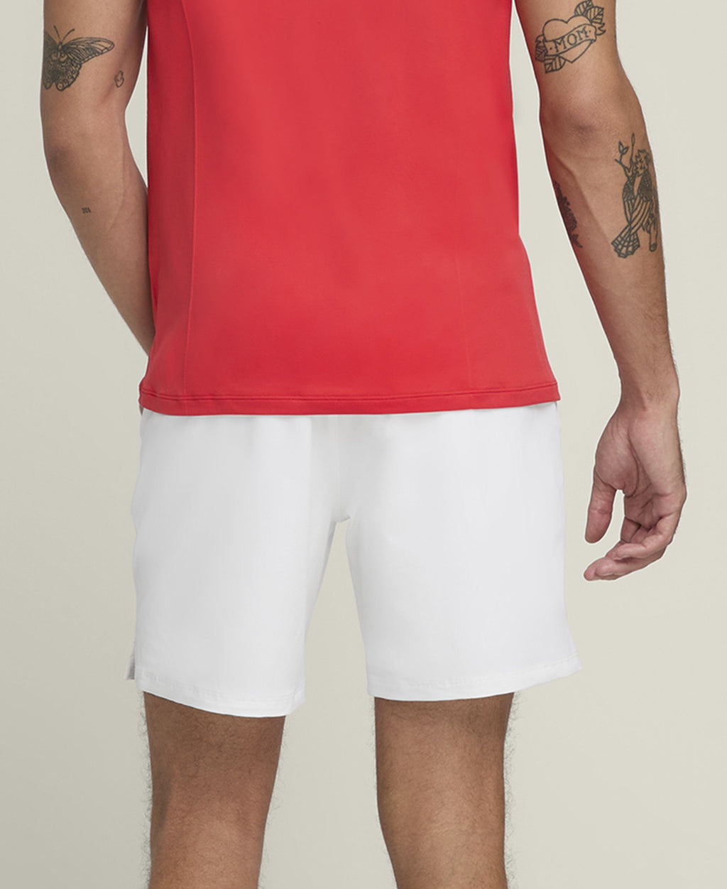Team Short 7in Herren Weiss