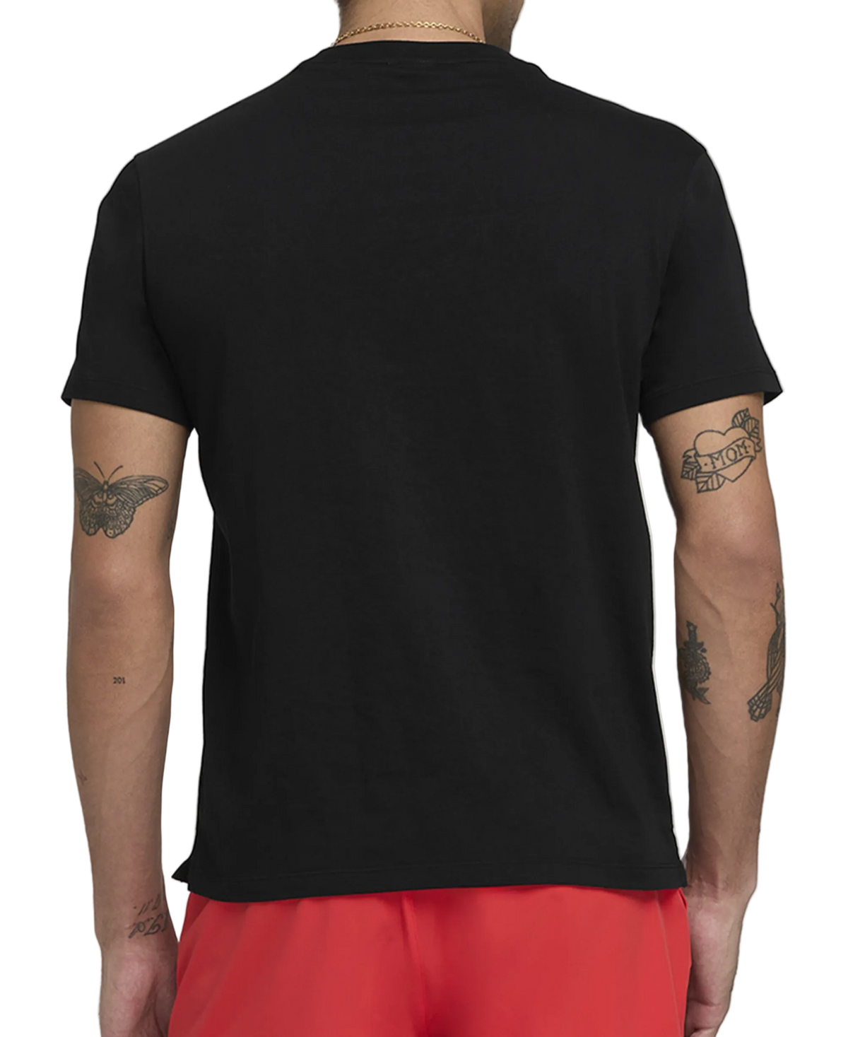 Team Graphic T-Shirt Unisex Schwarz