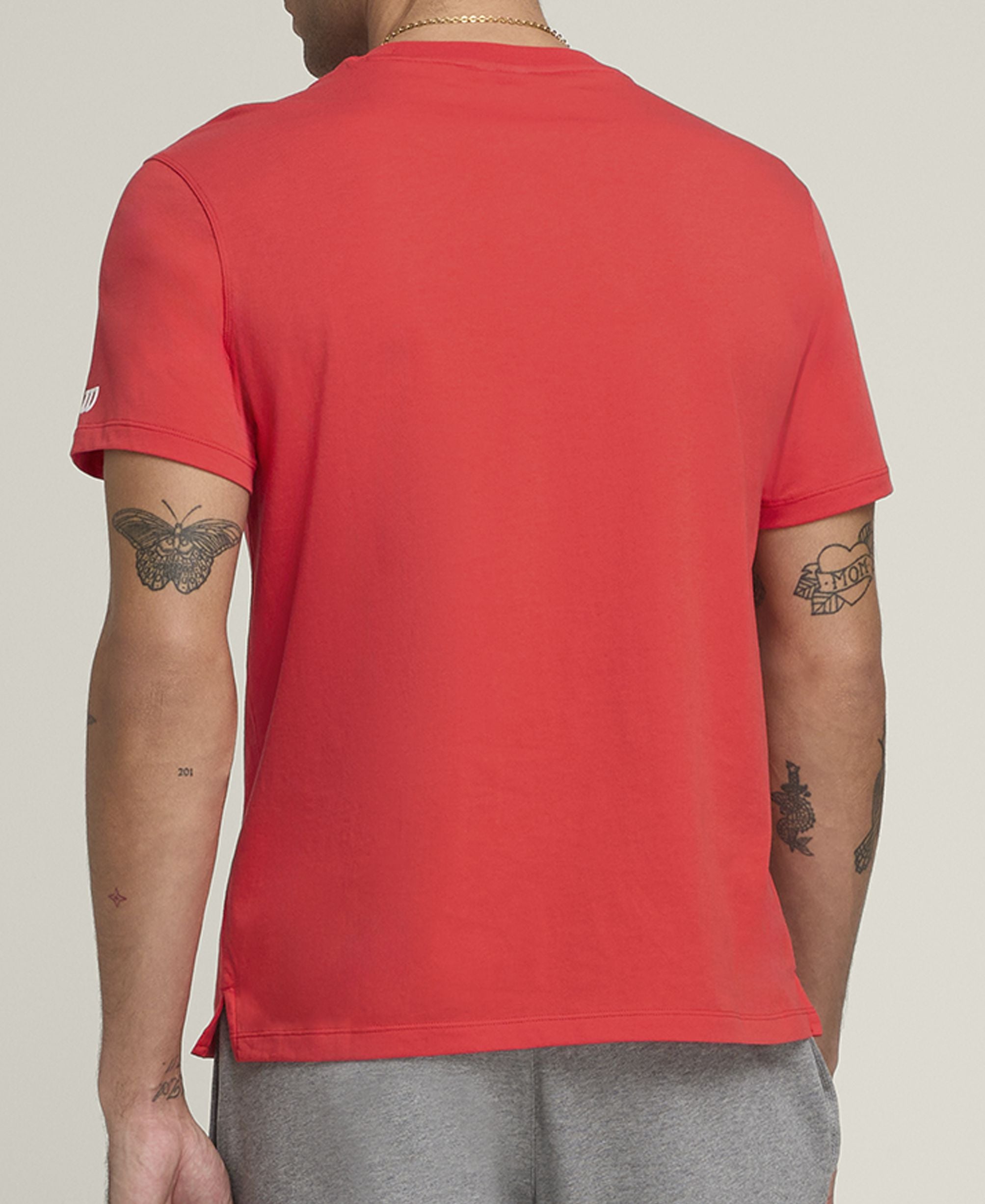 Team Graphic T-Shirt Unisex Rot
