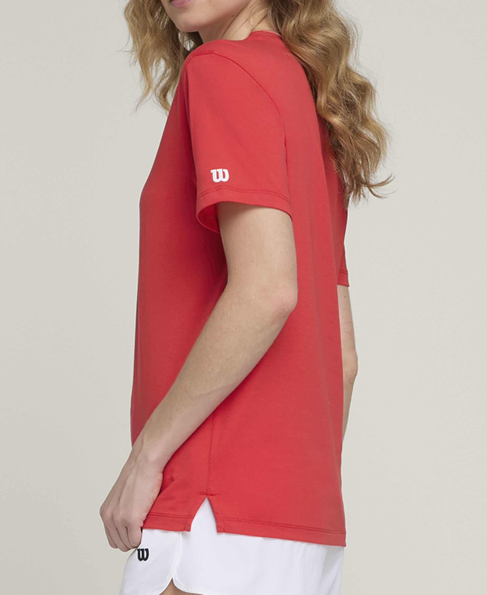 Team Graphic T-Shirt Unisex Rot