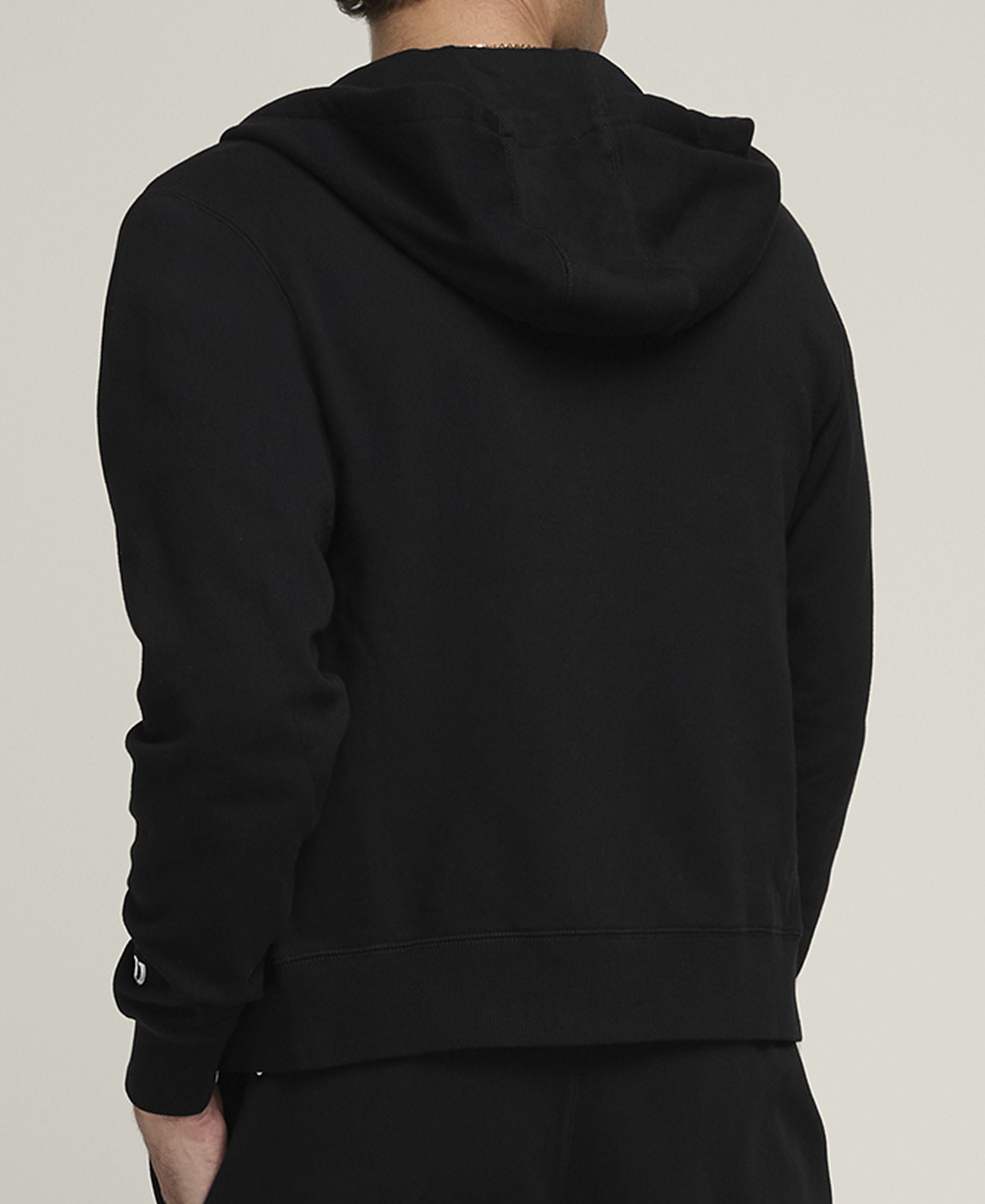 Team Zip Hoodie Unisex Schwarz
