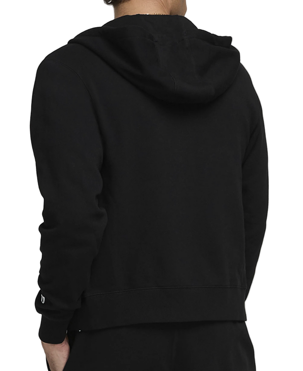 Team Zip Hoodie Unisex Black