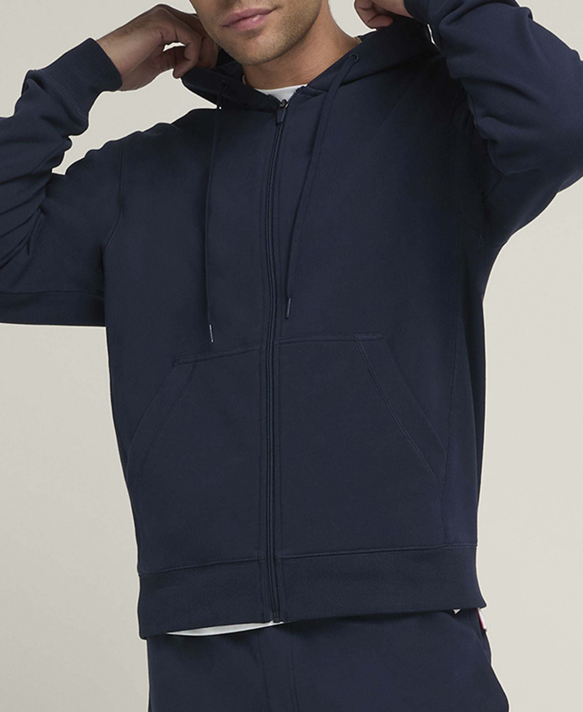 Team Zip Hoodie Unisex Navy