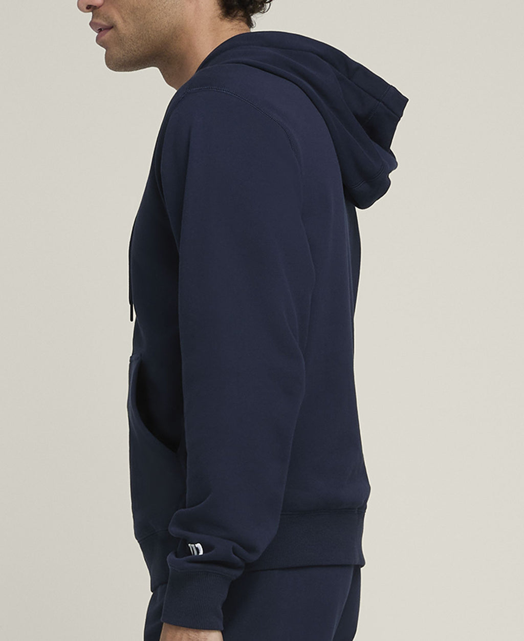 Team Zip Hoodie Unisex Navy