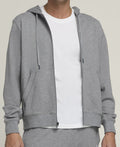 Team Zip Hoodie Unisex Gray