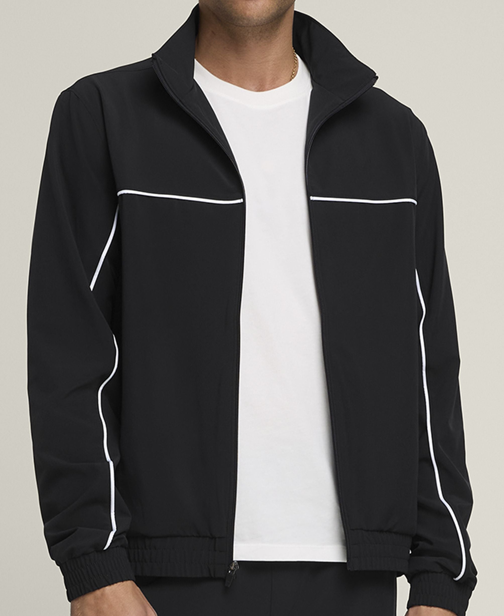 Team Woven Jacke Herren Schwarz