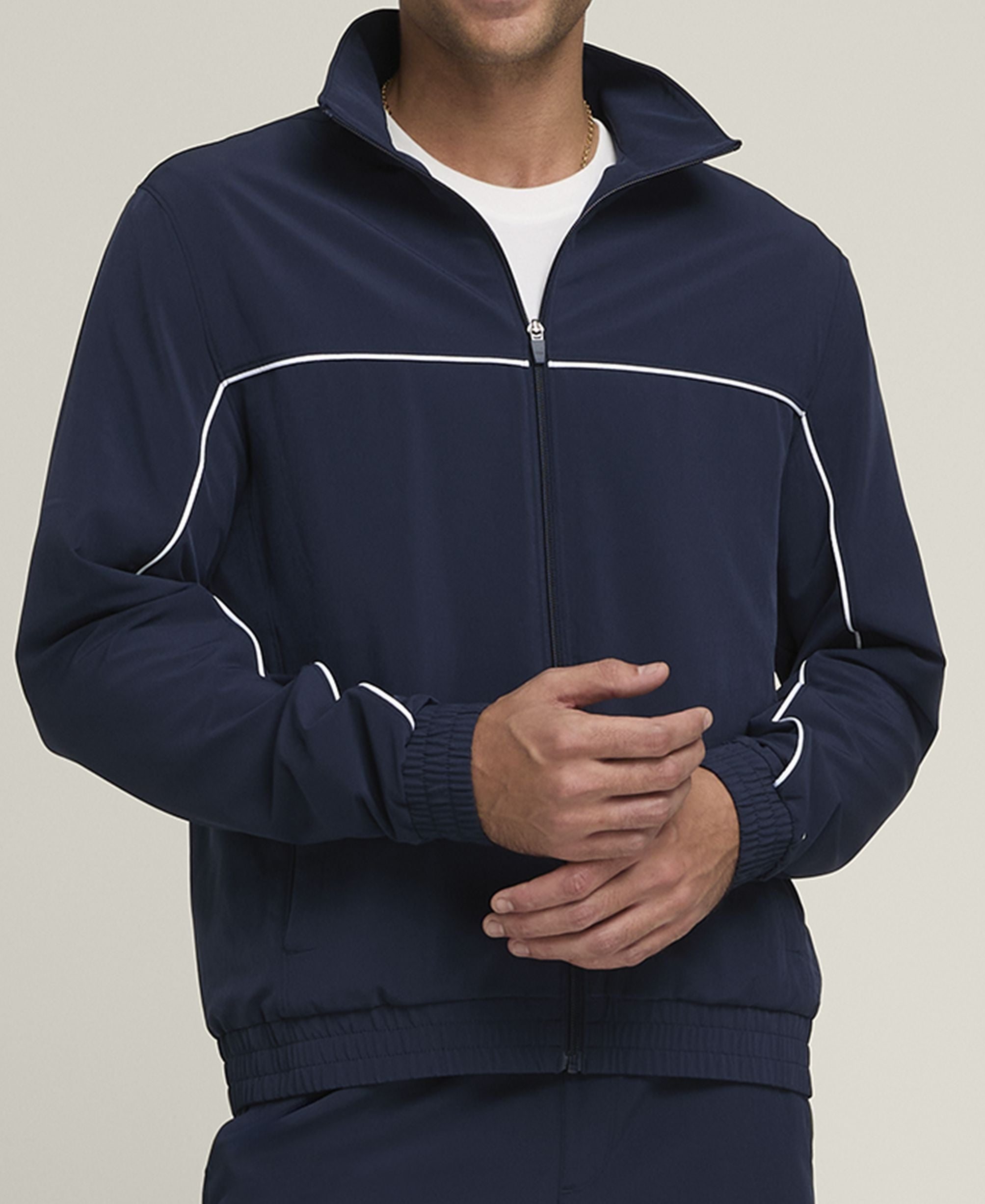 Team Woven Jacke Herren Navy