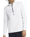 Elevate Performance Half-Zip Men's White