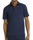 Polo da uomo League, colore blu navy