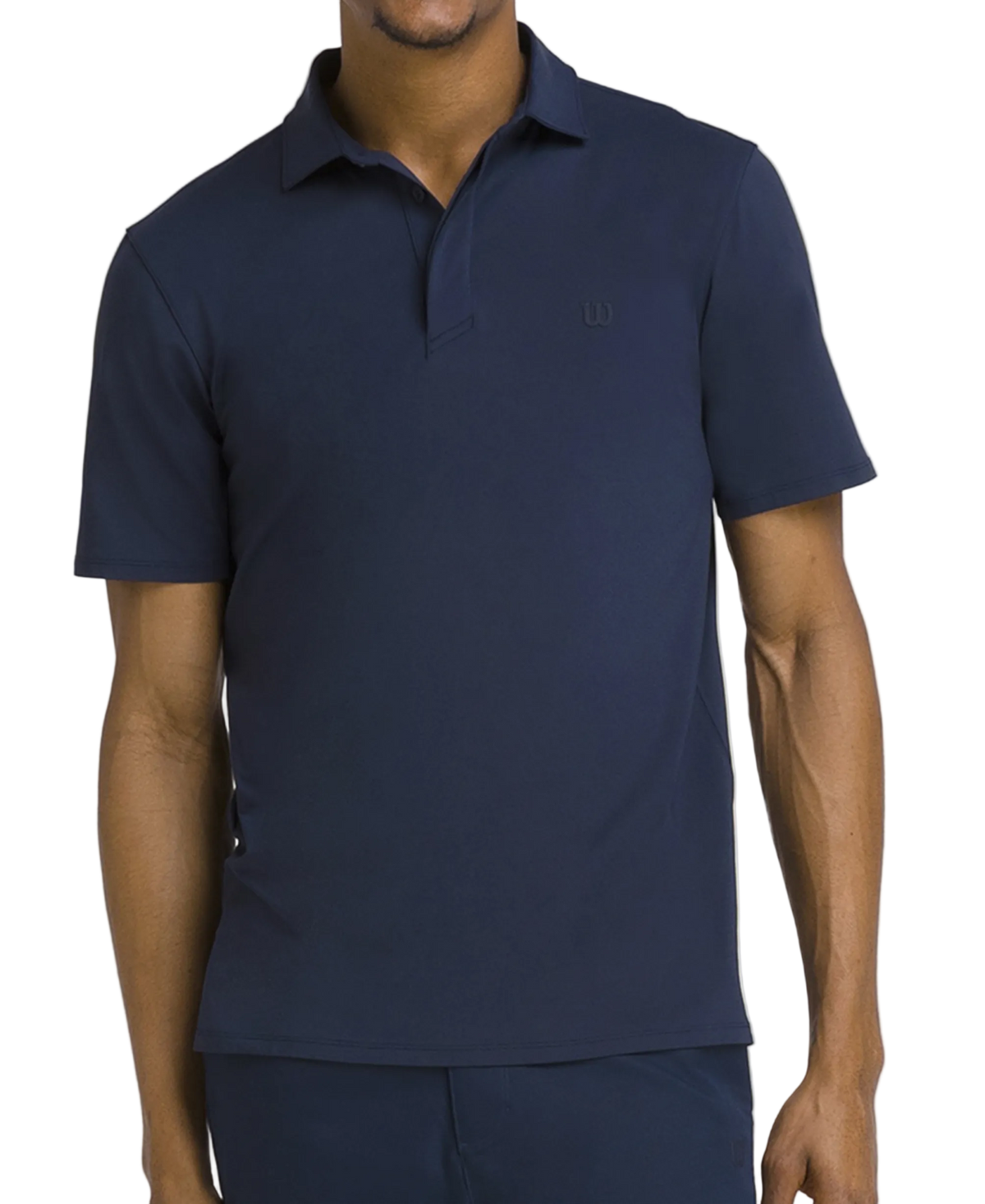 Polo League pour homme, bleu marine