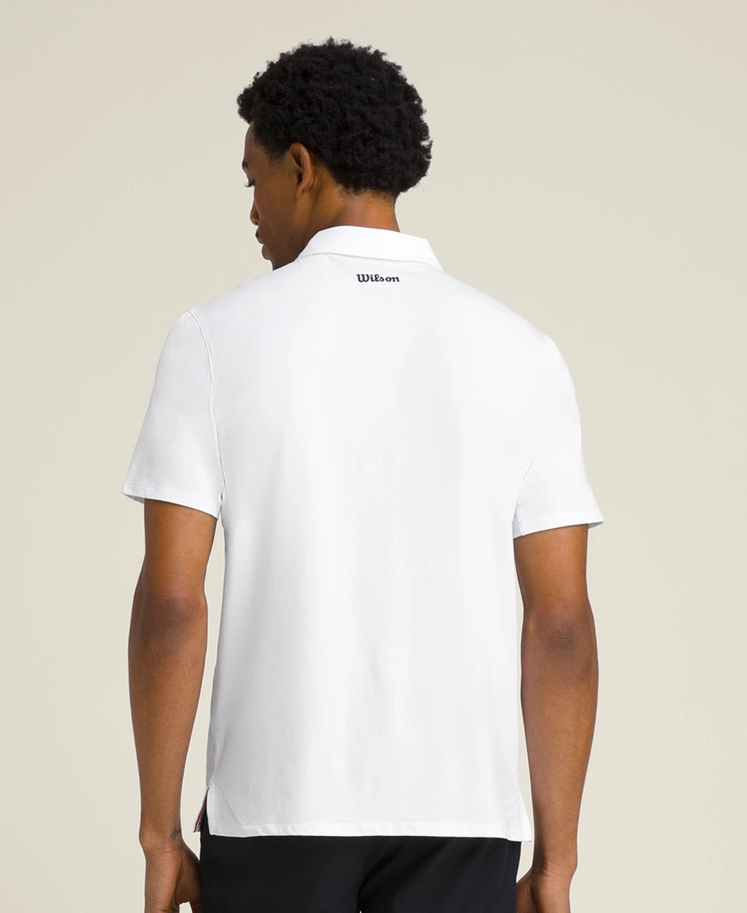Polo League pour homme blanc
