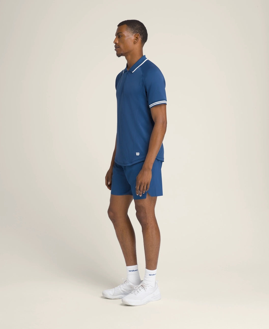 Short de tournoi pour hommes Court Bleu