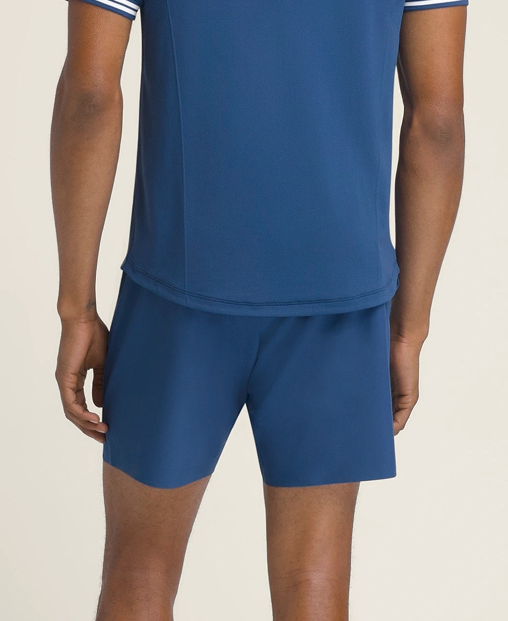 Short de tournoi pour hommes Court Bleu