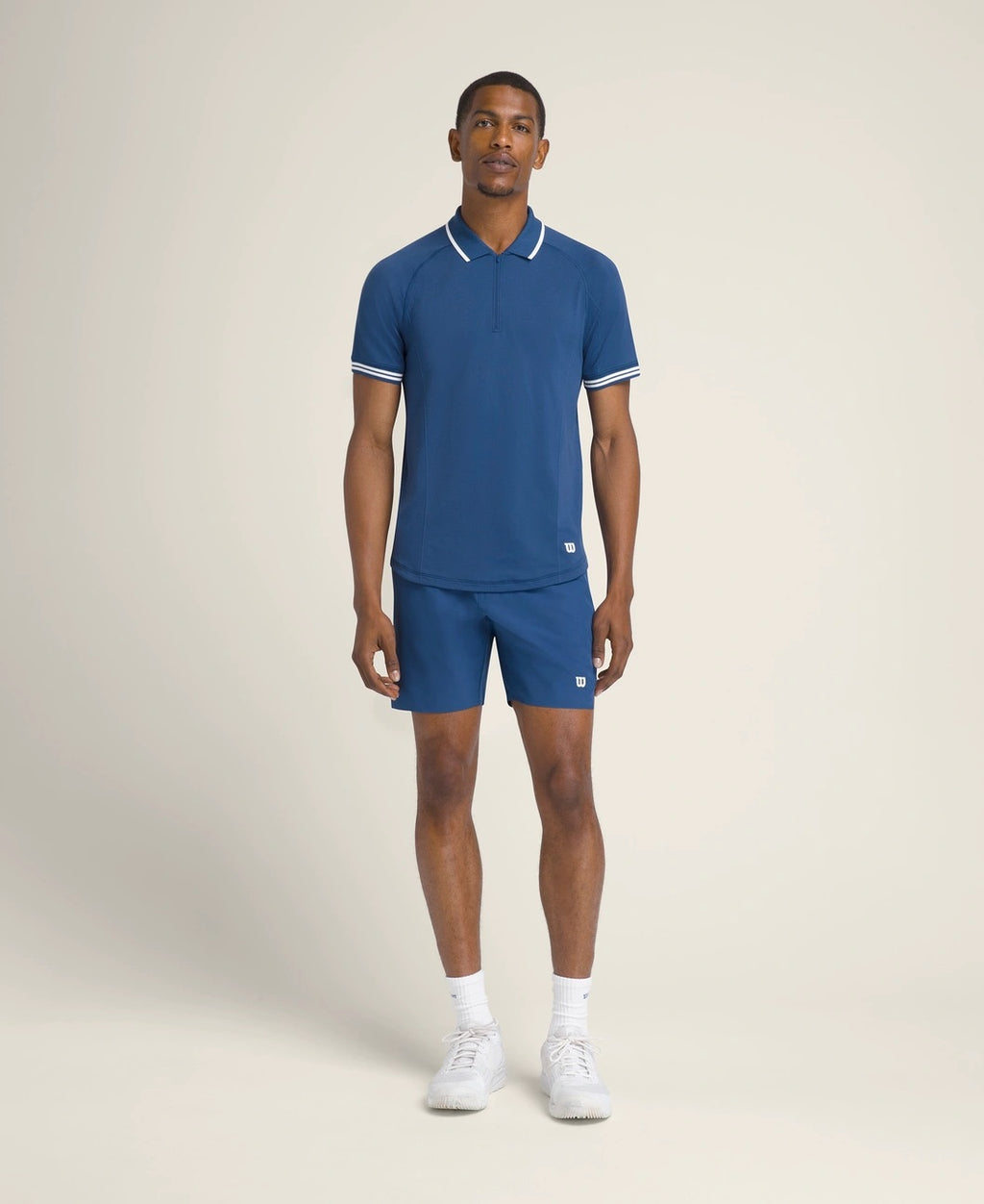 Short de tournoi pour hommes Court Bleu