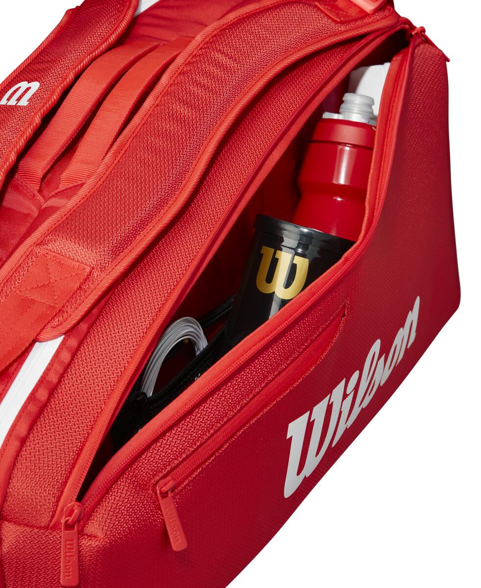 Super Tour Rot 6er Schlägertasche