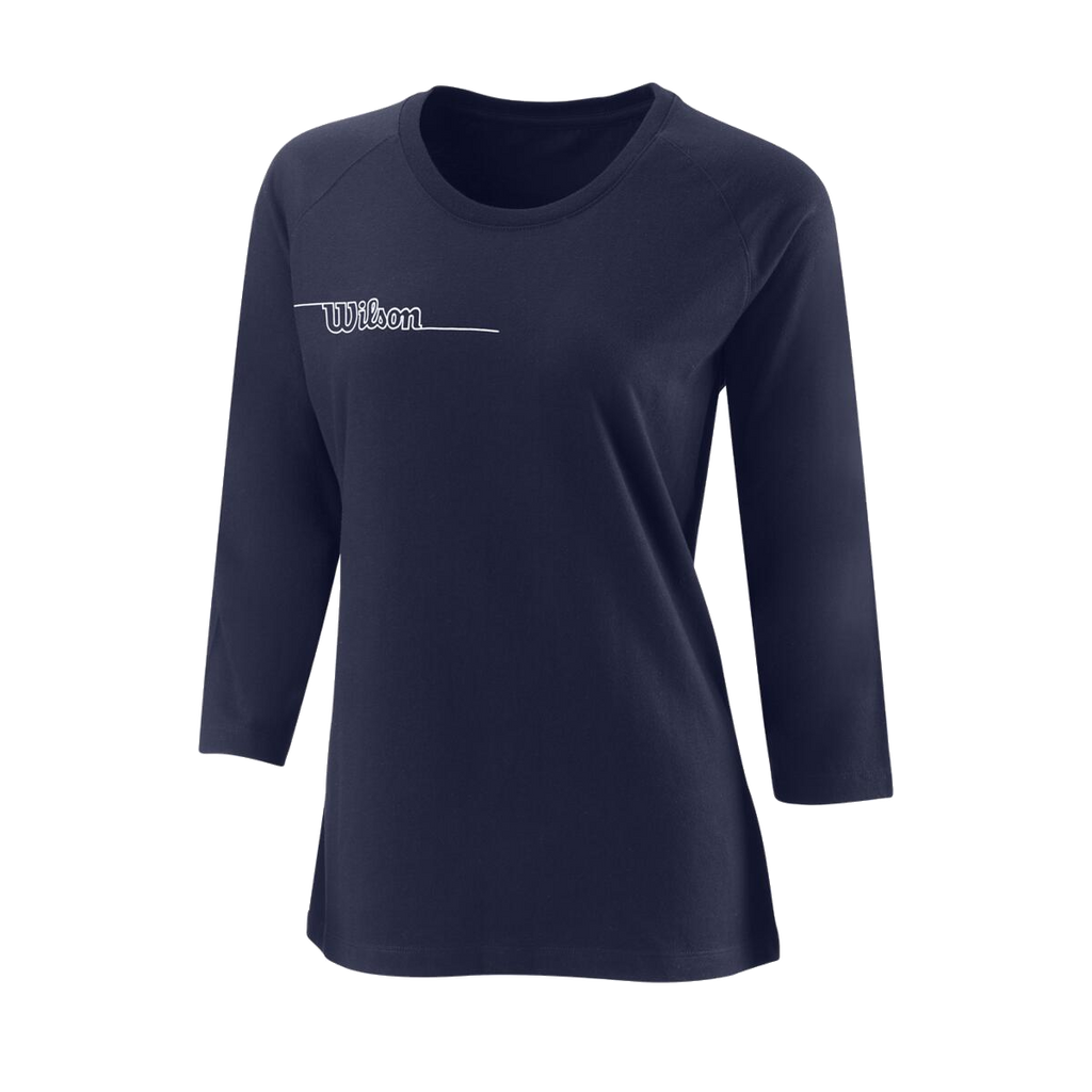 Team II 3/4 Tech T-Shirt Damen dunkelblau