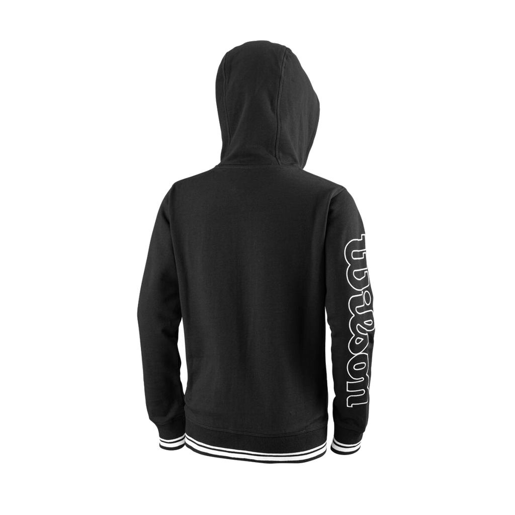 Team II FZ Hoodie JR schwarz