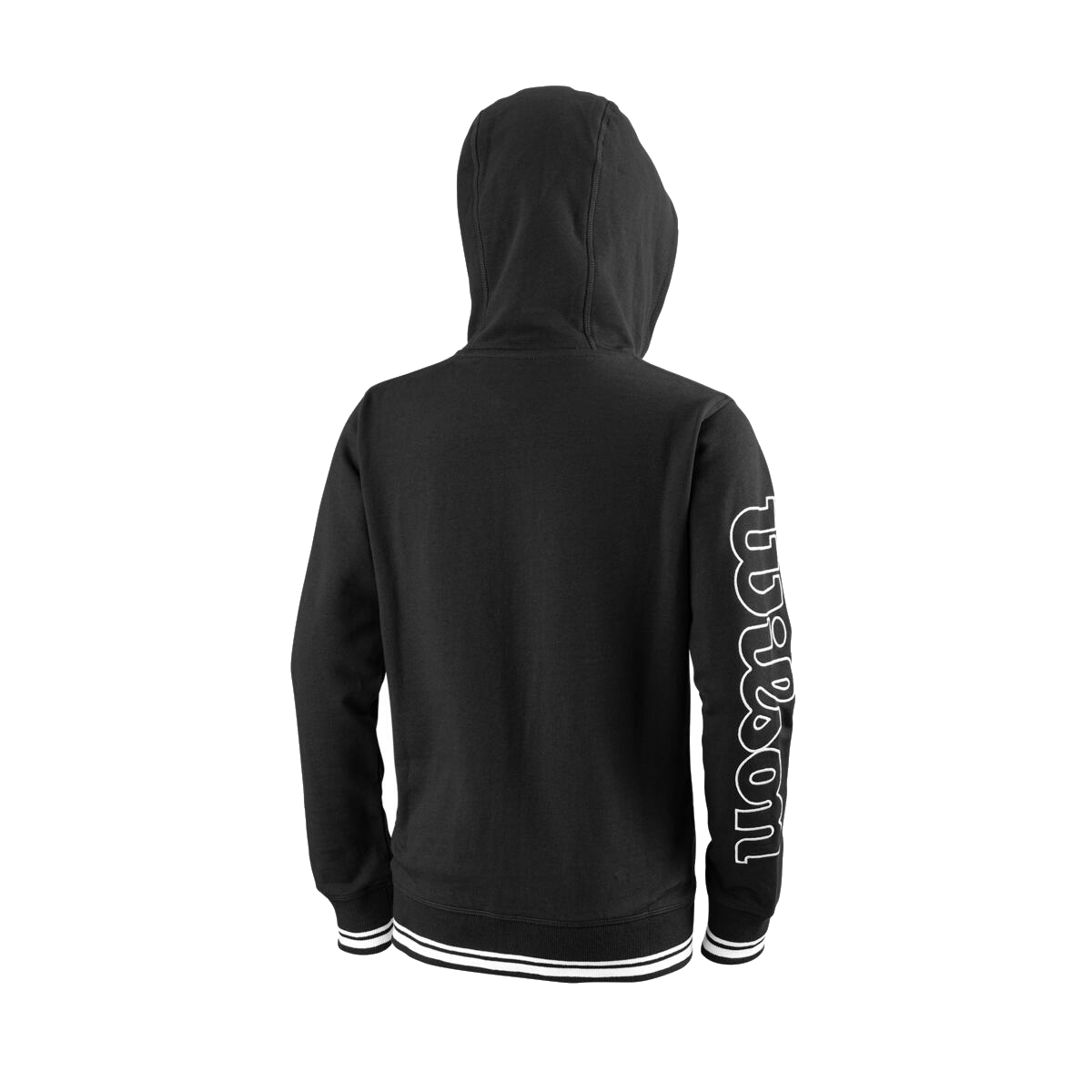 Team II FZ Hoodie JR schwarz