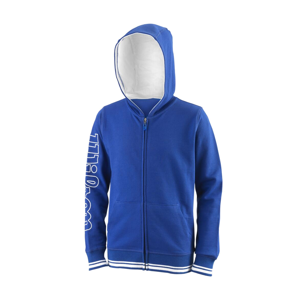 Team II FZ Hoodie JR königsblau