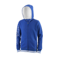 Team II FZ Hoodie JR königsblau