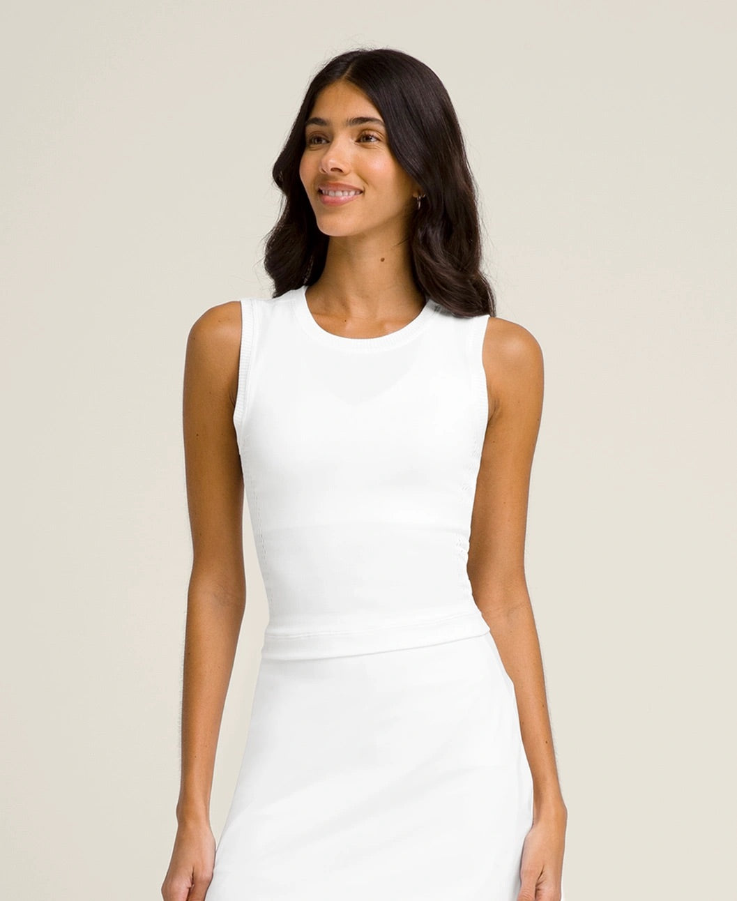 Canotta Pro Seamless bianca