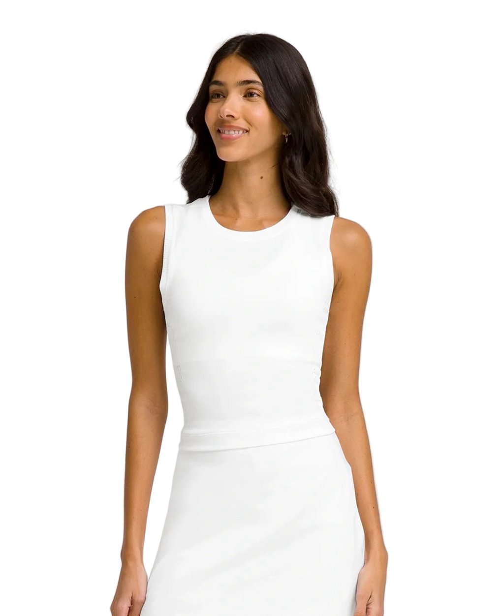 Pro Seamless Tank Damen Weiss