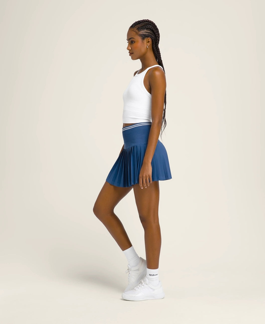 Midtown Tennis Skirt Damen Court Blau