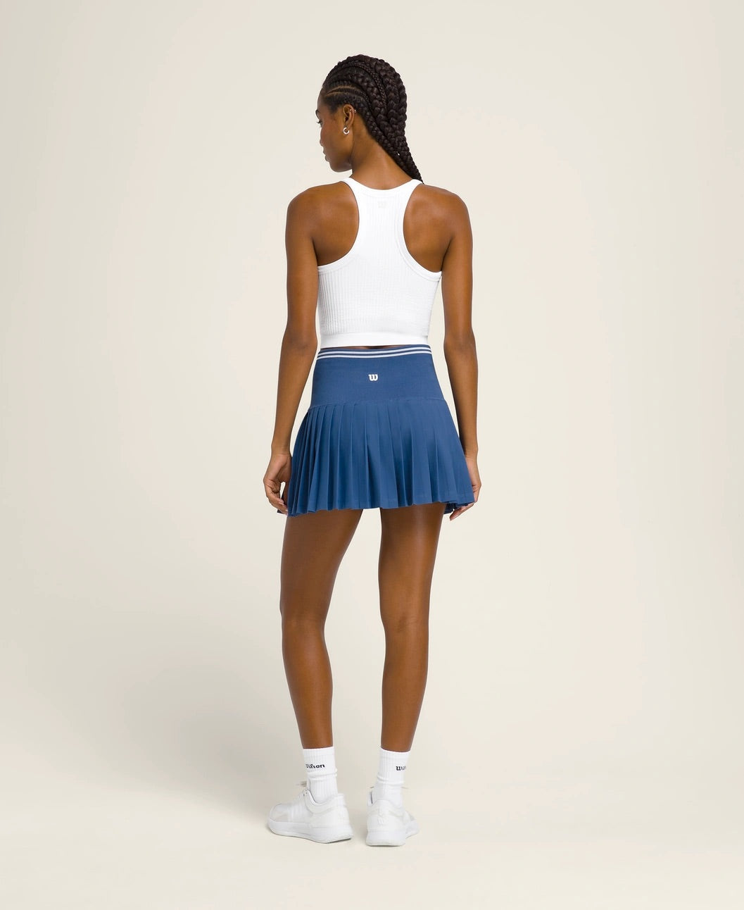 Midtown Tennis Skirt Damen Court Blau