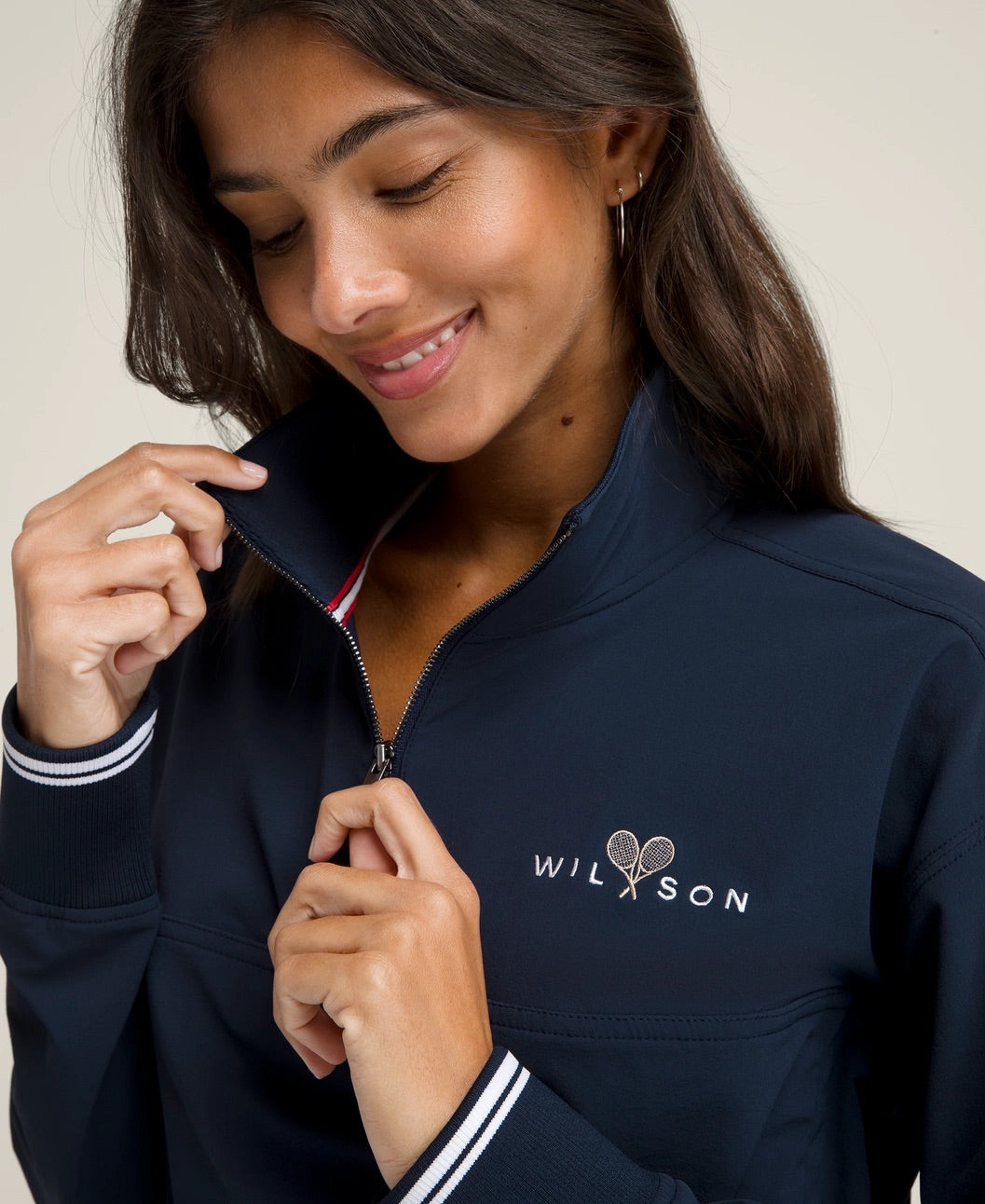 Davenport Hoddie Damen Navy