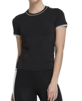 Seamless T-Shirt Women Black