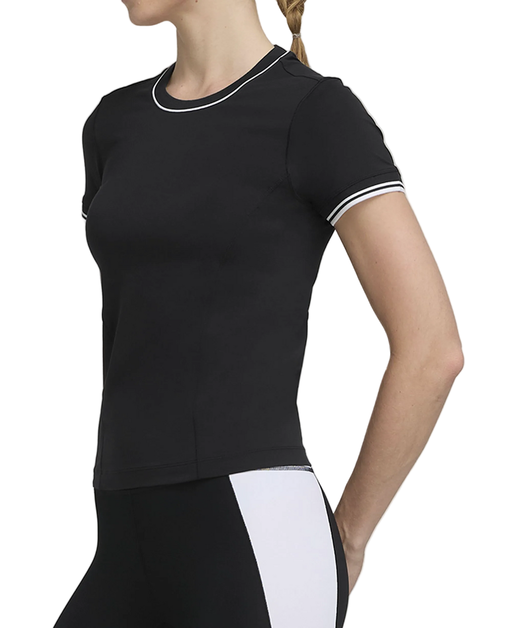 Seamless T-Shirt Women Black