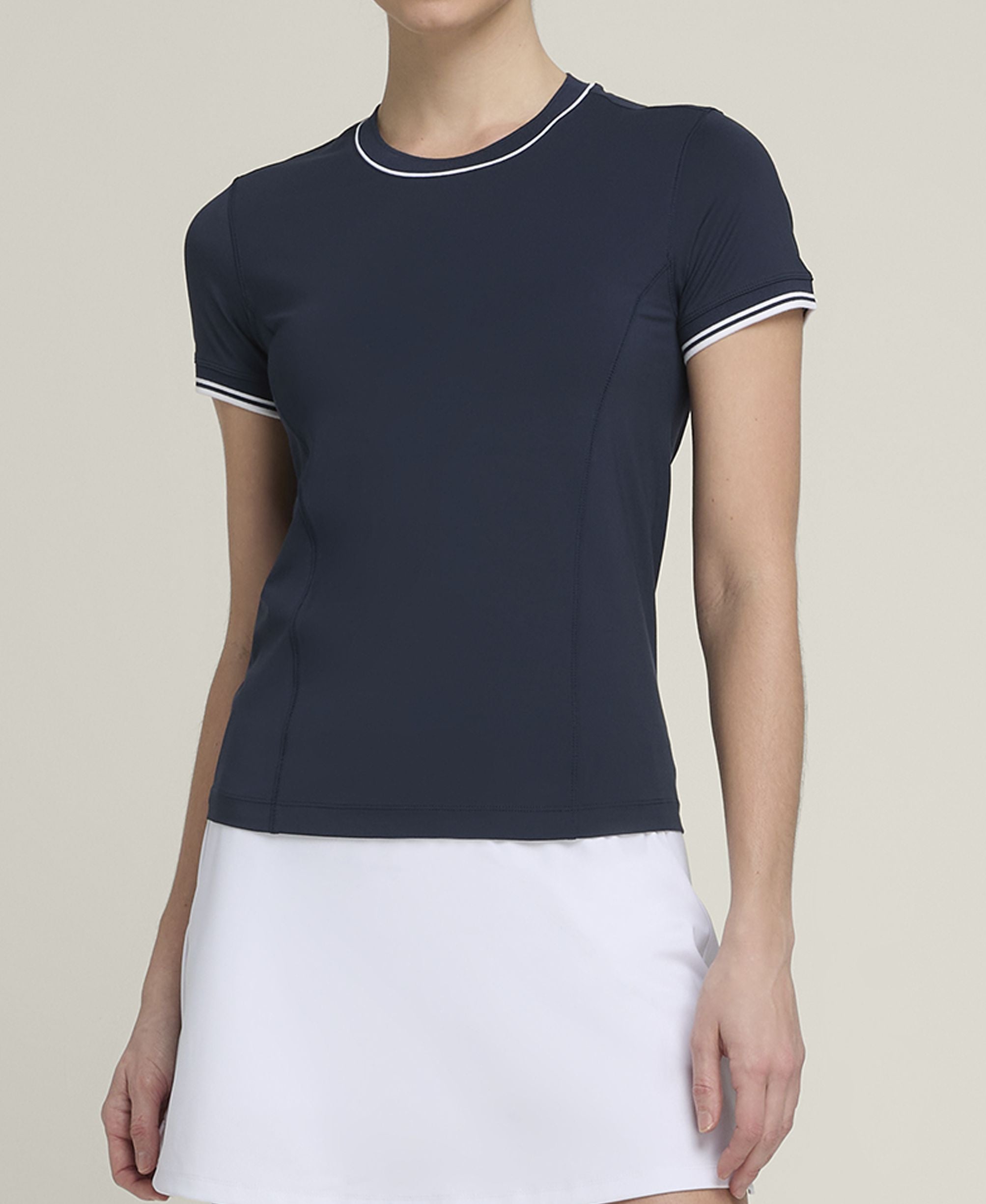 Team Seamless T-Shirt Women Navy