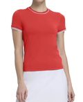 Women's Seamless T-Shirt Red