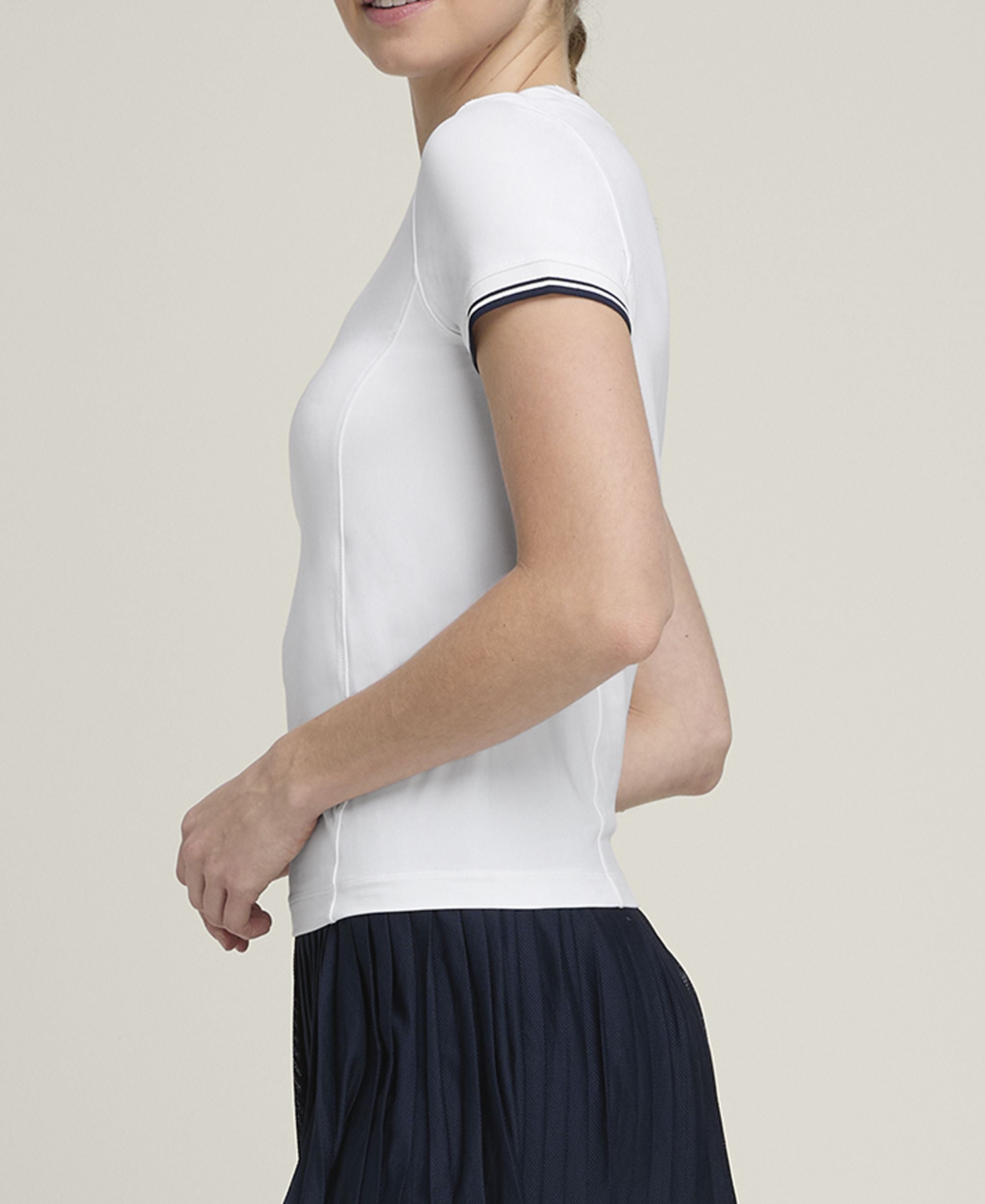 T-shirt Team Seamless da donna bianca
