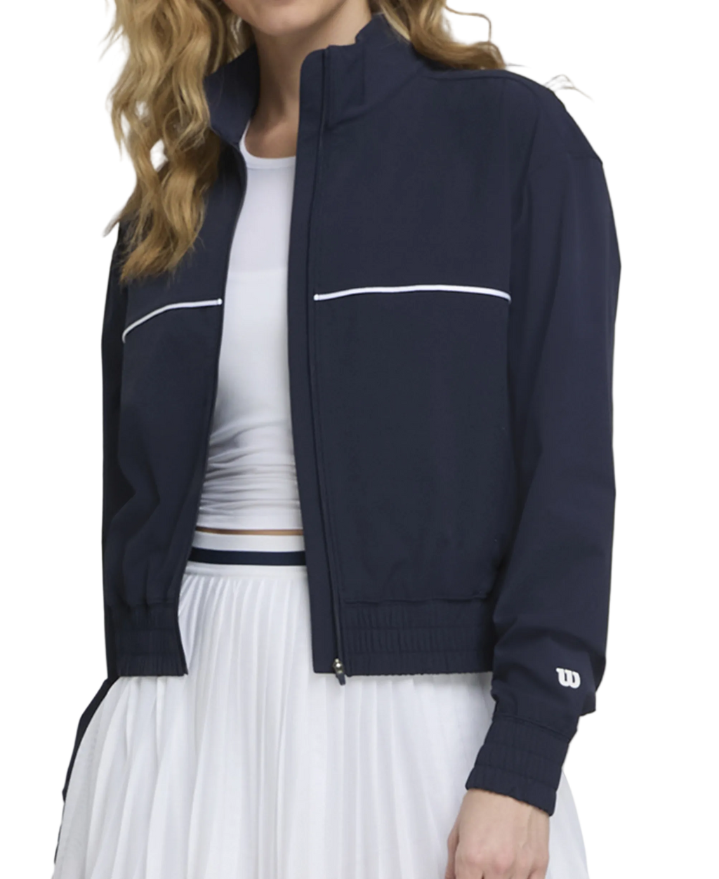 Veste d'échauffement Team Femme Marine