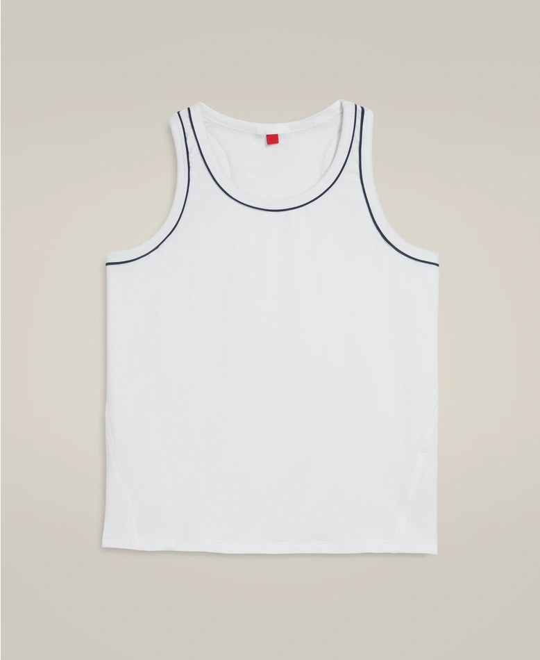 Team Tank Mädchen Weiss