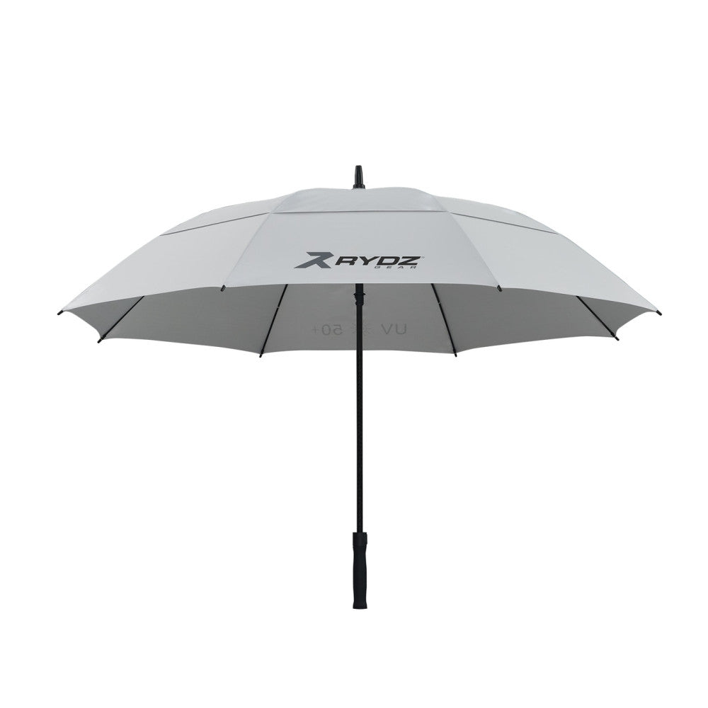 Golfschirm UV 50+ Silber/Anthrazit/Schwarz