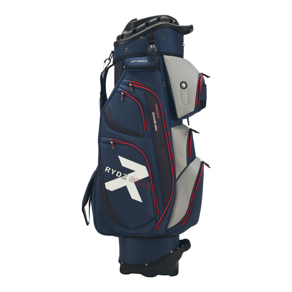 Speedy B. Q14 Cartbag Navy/Silber/Rot
