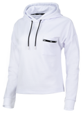 Sweat à capuche Senta blanc femme